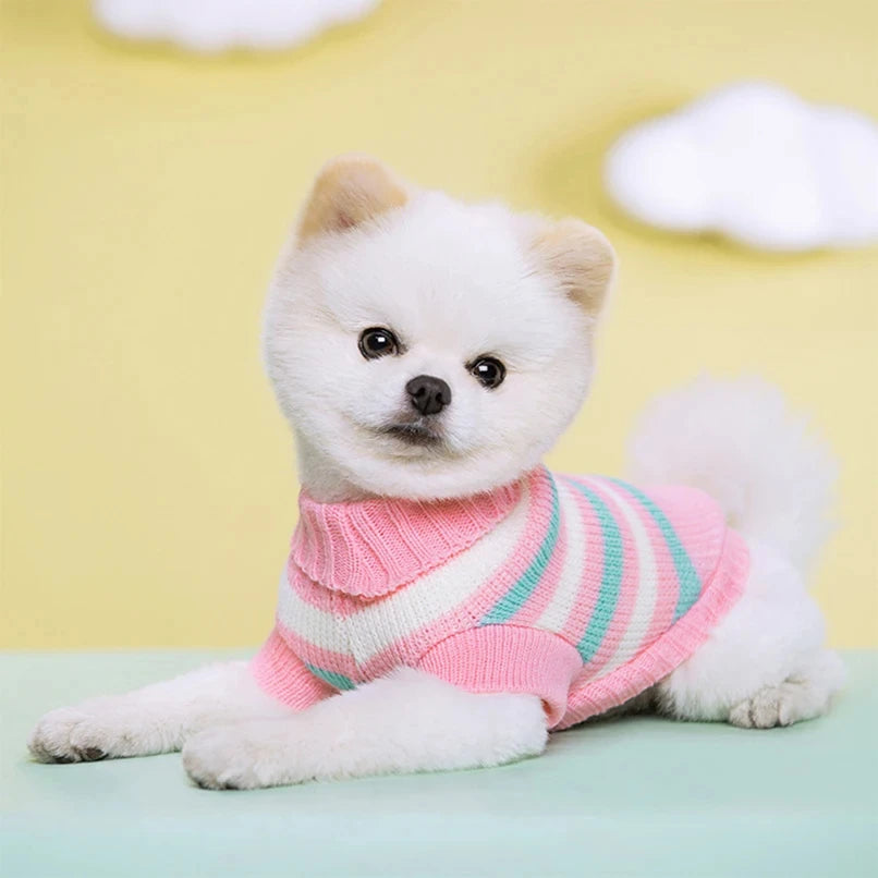 Cozy Knit Dog Sweater – Warm Winter Wear for Pets - The Pawfect Tails