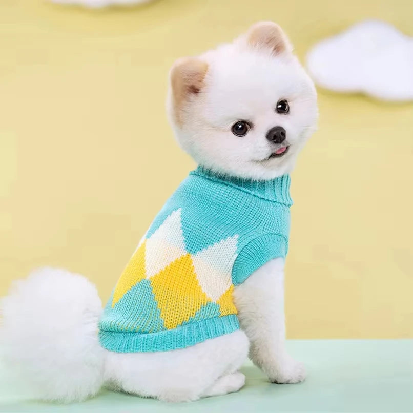 Cozy Knit Dog Sweater – Warm Winter Wear for Pets - The Pawfect Tails