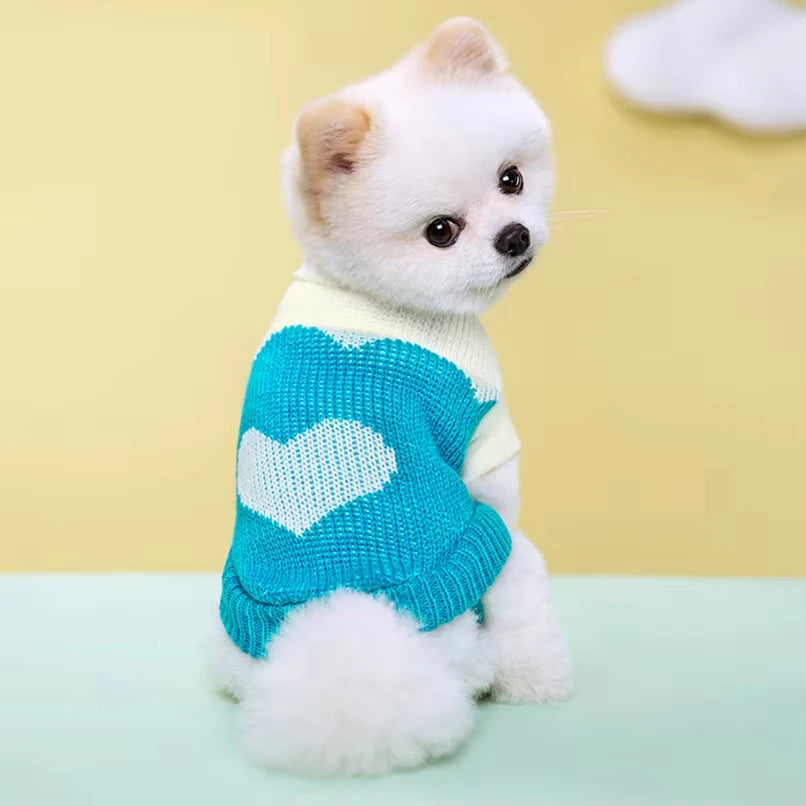 Cozy Knit Dog Sweater – Warm Winter Wear for Pets - The Pawfect Tails