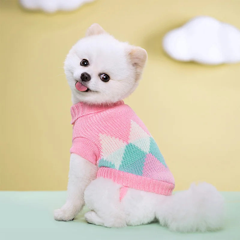 Cozy Knit Dog Sweater – Warm Winter Wear for Pets - The Pawfect Tails