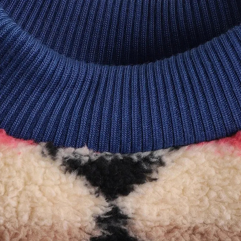 Cozy Striped Pet Sweatshirt – Warm & Stylish for Cats & Dogs - The Pawfect Tails