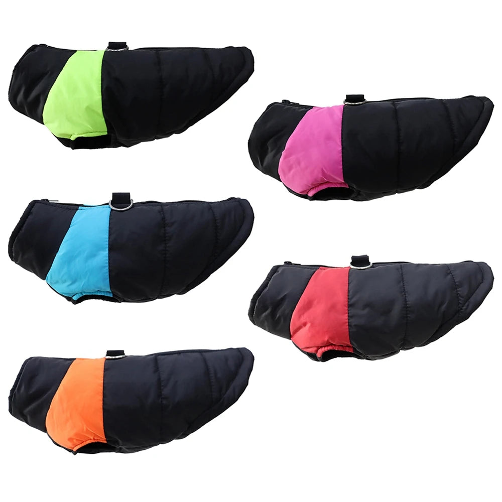 Waterproof Winter Dog Jacket – Warm, Padded & Cozy Vest - The Pawfect Tails