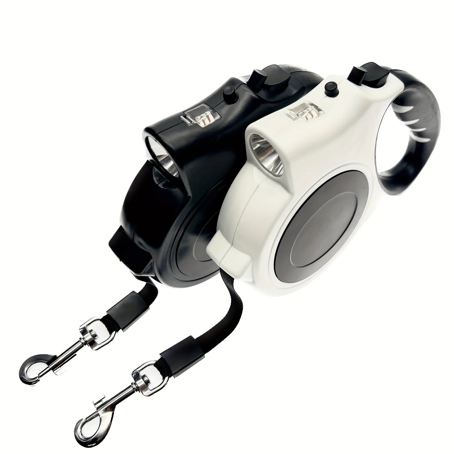 Illuminated Retractable Dog Leash – 16ft for Safe Night Walks - The Pawfect Tails