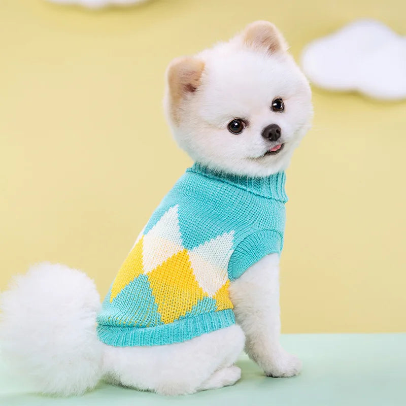 Cozy Knit Dog Sweater – Warm Winter Wear for Pets - The Pawfect Tails