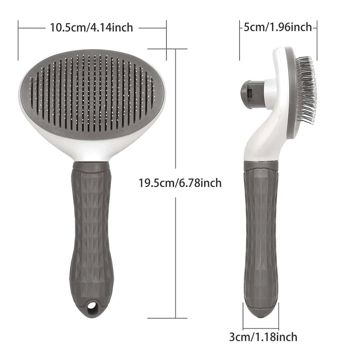 Effortless Grooming with the Automatic Hair Removal Pet Brush - The Pawfect Tails