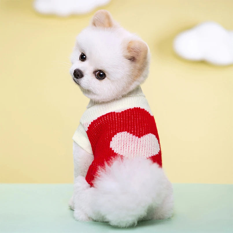 Cozy Knit Dog Sweater – Warm Winter Wear for Pets - The Pawfect Tails