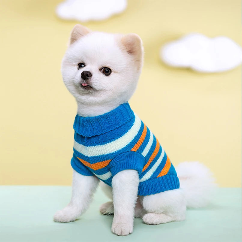 Cozy Knit Dog Sweater – Warm Winter Wear for Pets - The Pawfect Tails