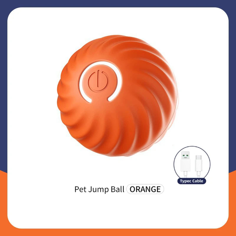 Smart Interactive Dog Ball – USB Rechargeable, Bouncing & Moving Fun - The Pawfect Tails