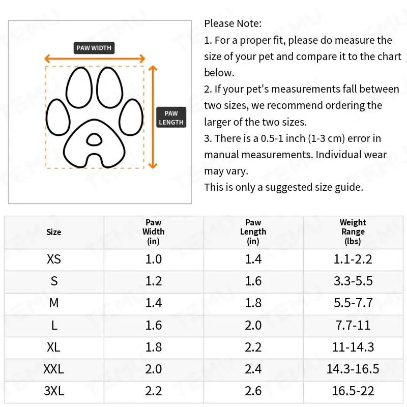 Waterproof Dog Shoes – Ultimate Paw Protection for Your Pup - The Pawfect Tails