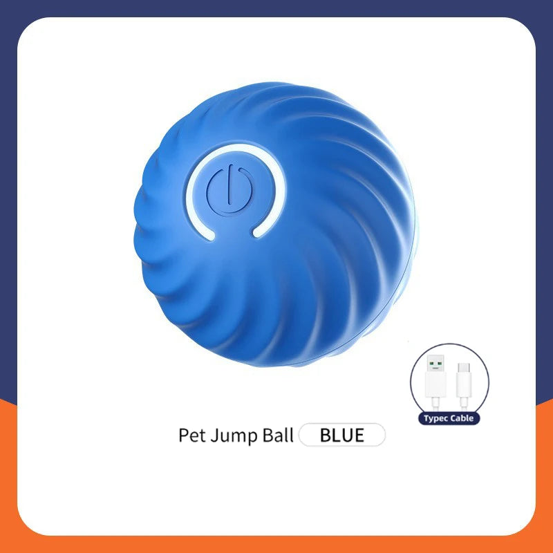 Smart Interactive Dog Ball – USB Rechargeable, Bouncing & Moving Fun - The Pawfect Tails