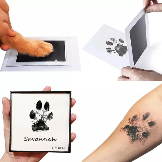 Paw Print Keepsake Kit – Mess-Free Ink Pad for Pets - The Pawfect Tails